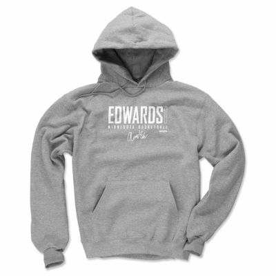 NBA アンソニー・エドワーズ ティンバーウルブズ パーカー Minnesota Elite Hoodie フーディー 500Level グレー