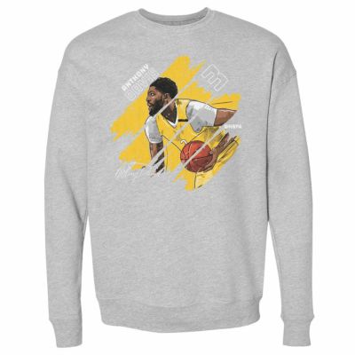 NBA アンソニー・デイビス レイカーズ スウェット Los Angeles Stripes Sweatshirt トレーナー 500Level ヘザーグレー