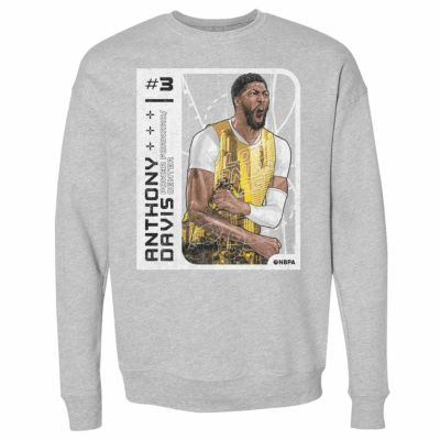 NBA アンソニー・デイビス レイカーズ スウェット Los Angeles L Card Sweatshirt トレーナー 500Level ヘザーグレー