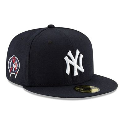 MLB ヤンキース キャップ 59FIFTY 911 メモリーサイドパッチ Memory Side Patch Cap ゲーム ニューエラ/New Era ネイビー【nejp】