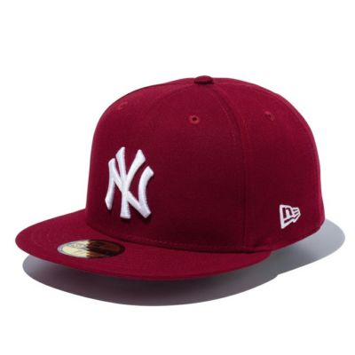 MLB ヤンキース キャップ 59Fifty Color Cap ニューエラ/New Era カーディナル【nejp】