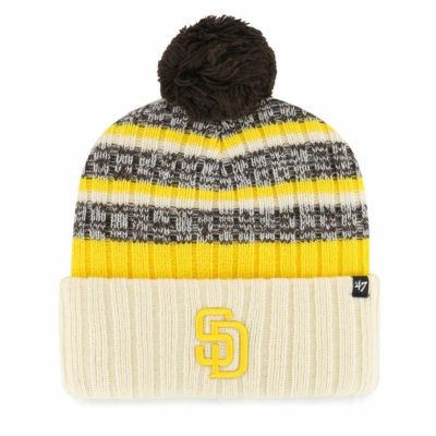 MLB パドレス ニットキャップ/ニット帽 ビーニーGame Knit Beanie ニューエラ/New Era ブラウン ゴールド | セレクション  | MLB NBA NFL プロ野球グッズ専門店 公式オンラインストア