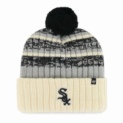 MLB ホワイトソックス ニットキャップ Tavern Knit 47Brand ナチュナル