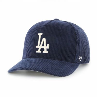 MLB ドジャース キャップ コーデュロイ Hitch Cap 47Brand ロイヤル