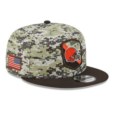 NFL ブラウンズ キャップ サルートトゥサービス2023 9FIFTY Snapback Hat ニューエラ/New Era カモ ブラウン
