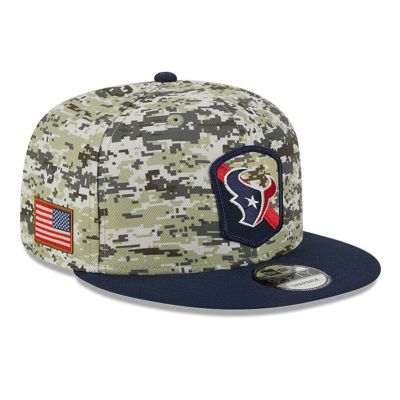 NFL テキサンズ キャップ サルートトゥサービス2023 9FIFTY Snapback Hat ニューエラ/New Era カモ ネイビー