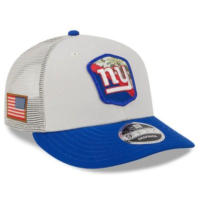 NFL ジャイアンツ キャップ サルートトゥサービス2023 Low Profile 9FIFTY Snapback Hat ニューエラ/New Era ストーン ロイヤル