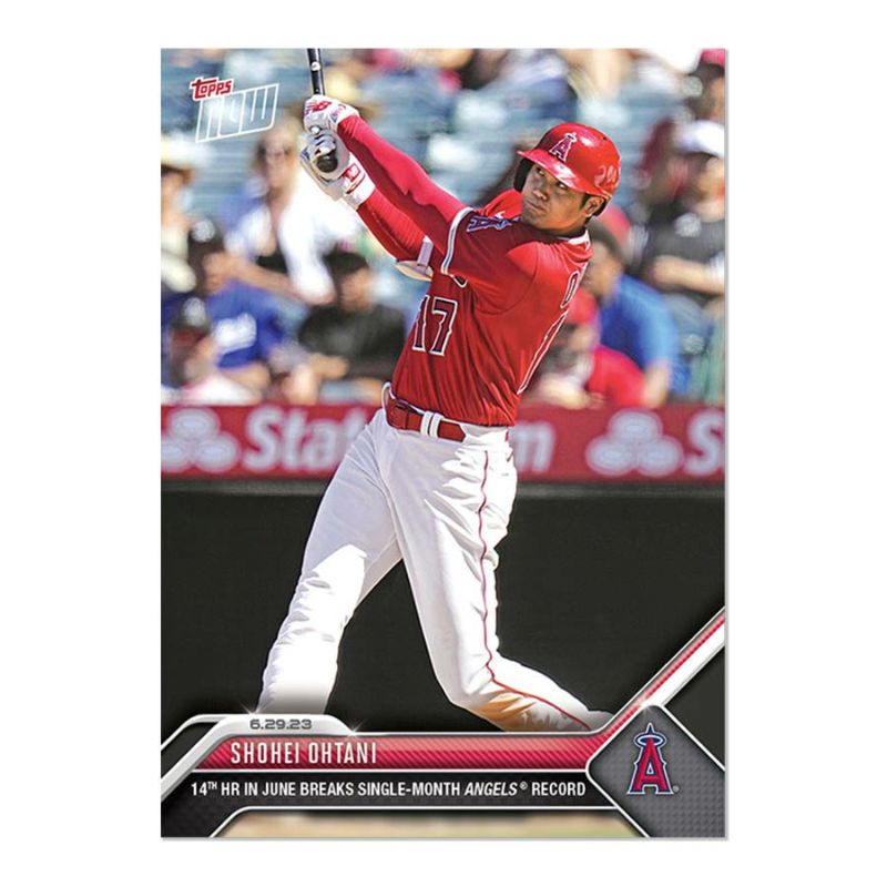 保護 【PAS10】大谷翔平 MLB初 2022開幕二刀流 topps カード