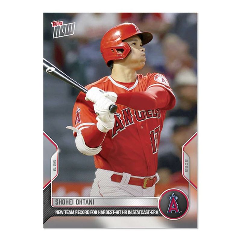 MLB 大谷翔平 エンゼルス トレーディングカード 2022 Topps Now #413