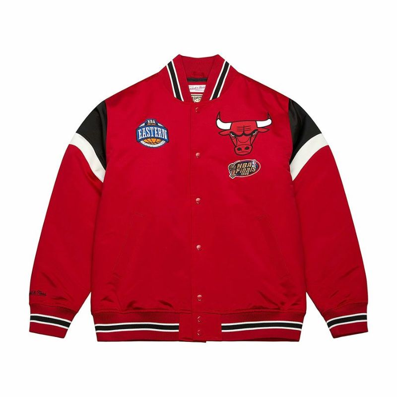 NBA シカゴ・ブルズ ジャケット Heavyweight Satin Jacket