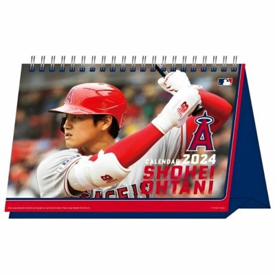 MLB 大谷翔平 エンゼルス カレンダー 大谷翔平 2024年 卓上カレンダー 