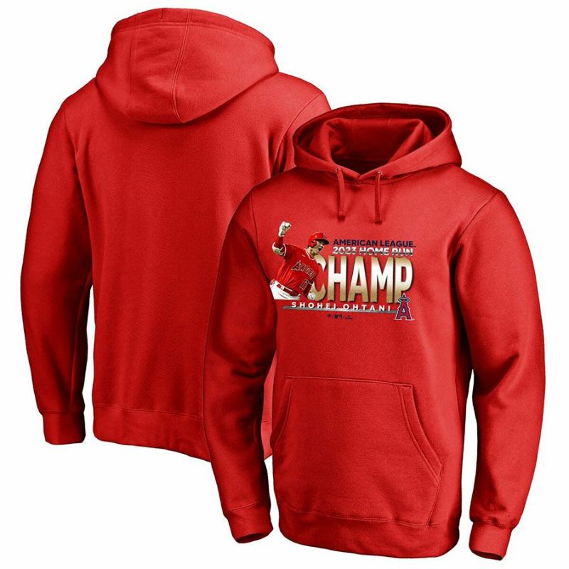 MLB 大谷翔平 エンゼルス パーカー 2023 AL HR Champion Hoodie