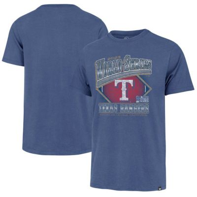 MLB レンジャーズ Tシャツ 2023 ワールドシリーズ 進出記念  47Brand  ロイヤル