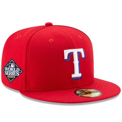 MLB レンジャーズ キャップ 2023 ワールドシリーズ 進出記念 Side Patch 59FIFTY ニューエラ/New Era レッド