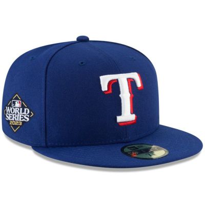 MLB レンジャーズ キャップ 2023 ワールドシリーズ 進出記念 Side Patch 59FIFTY ニューエラ/New Era ロイヤル