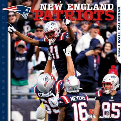 NFL ペイトリオッツ カレンダー 2024 Team 壁掛け Wall Calendar Turner