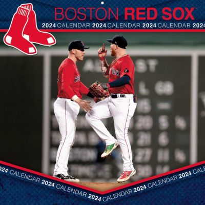MLB レッドソックス カレンダー 2024 Team 壁掛け Wall Calendar Turner