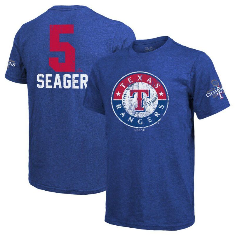 MLB コーリー・シーガー レンジャーズ Tシャツ 2023 ワールドシリーズ ...