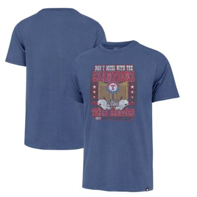 MLB レンジャーズ Tシャツ 2023 ワールドシリーズ 優勝記念 Champions Local Playoff Franklin 47 Brand ロイヤル