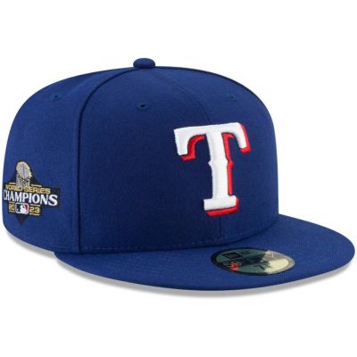MLB レンジャーズ キャップ 2023 ワールドシリーズ 優勝記念 Champions 59FIFTY Fitted ニューエラ/New Era ロイヤル