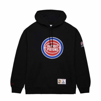 NBA ピストンズ パーカー Game Time Fleece Hoodie ミッチェル＆ネス/Mitchell & Ness ブラック