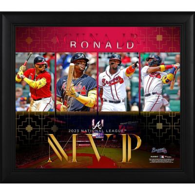 MLB ロナルド・アクーニャJr ブレーブス フォトフレーム 2023 ア・リーグ MVP Collage Framed Fanatics