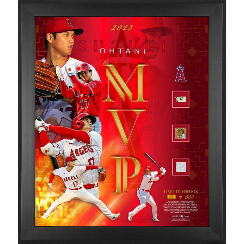 MLB 大谷翔平 エンゼルス フォトフレーム 2023 ア・リーグ MVP 実使用 ボールピース ダート ベース 500個限定  Fanatics【231118MVP】 | セレクション | MLB NBA NFL プロ野球グッズ専門店 公式オンラインストア