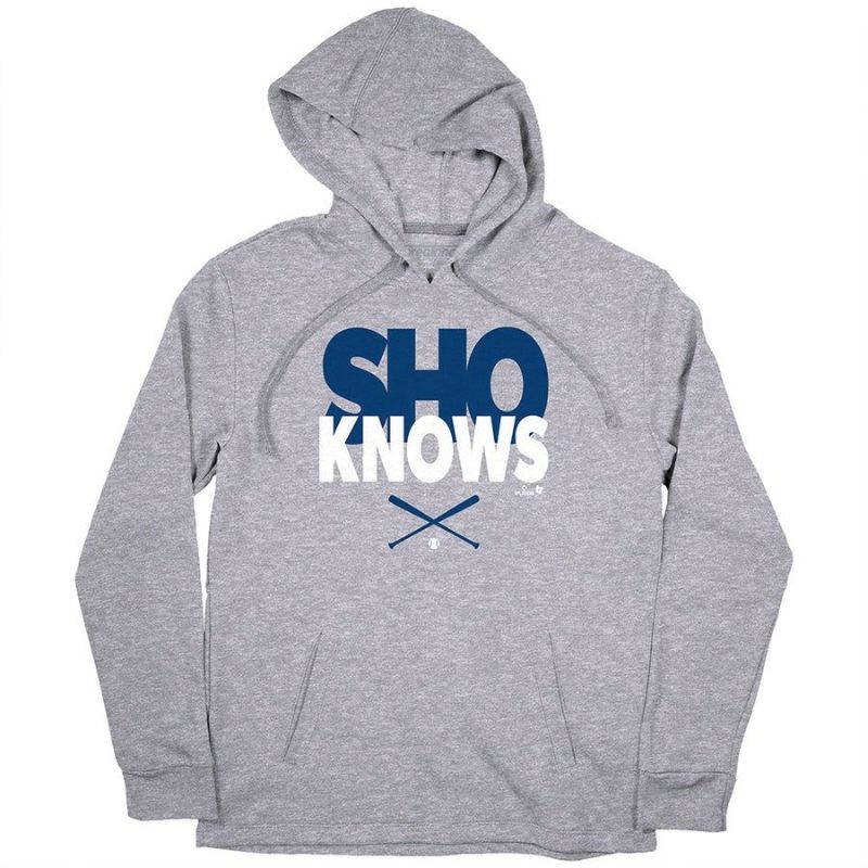 海外限定版】MLB 大谷翔平 ドジャース パーカー SHO KNOWS LA Hoodie