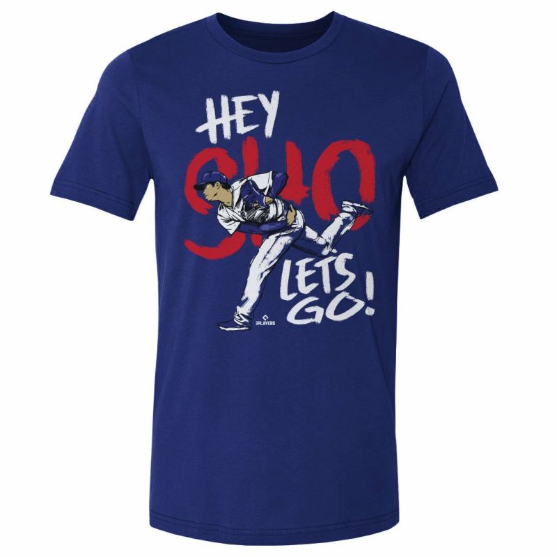 MLB 大谷翔平 ドジャース Tシャツ Los Angeles D Hey Sho W WHT T-Shirt 500Level ロイヤルブルー |  セレクション | MLB NBA NFL プロ野球グッズ専門店 公式オンラインストア