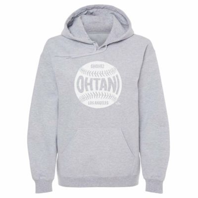 MLB 大谷翔平 ドジャース パーカー Los Angeles D Baseball WHT Hoodie 500Level グレー