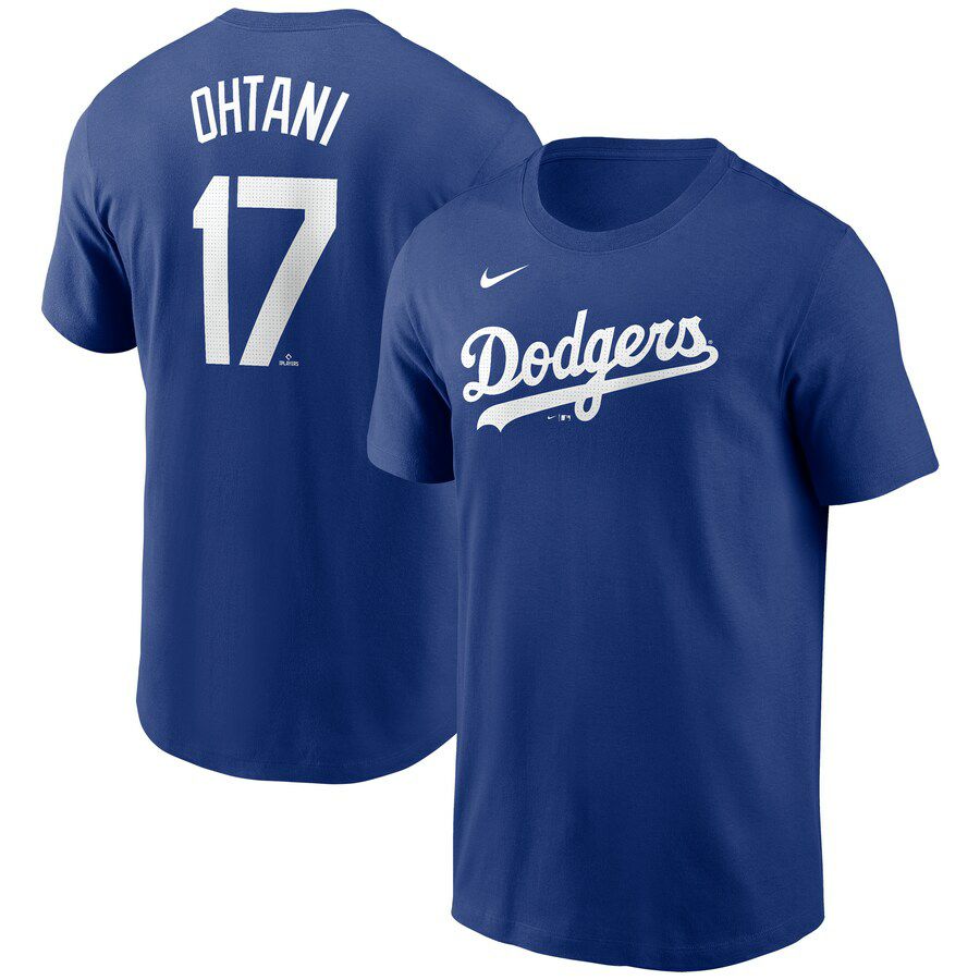 MLB 大谷翔平 ドジャース Tシャツ 2024 ネーム&ナンバー T-Shirt 