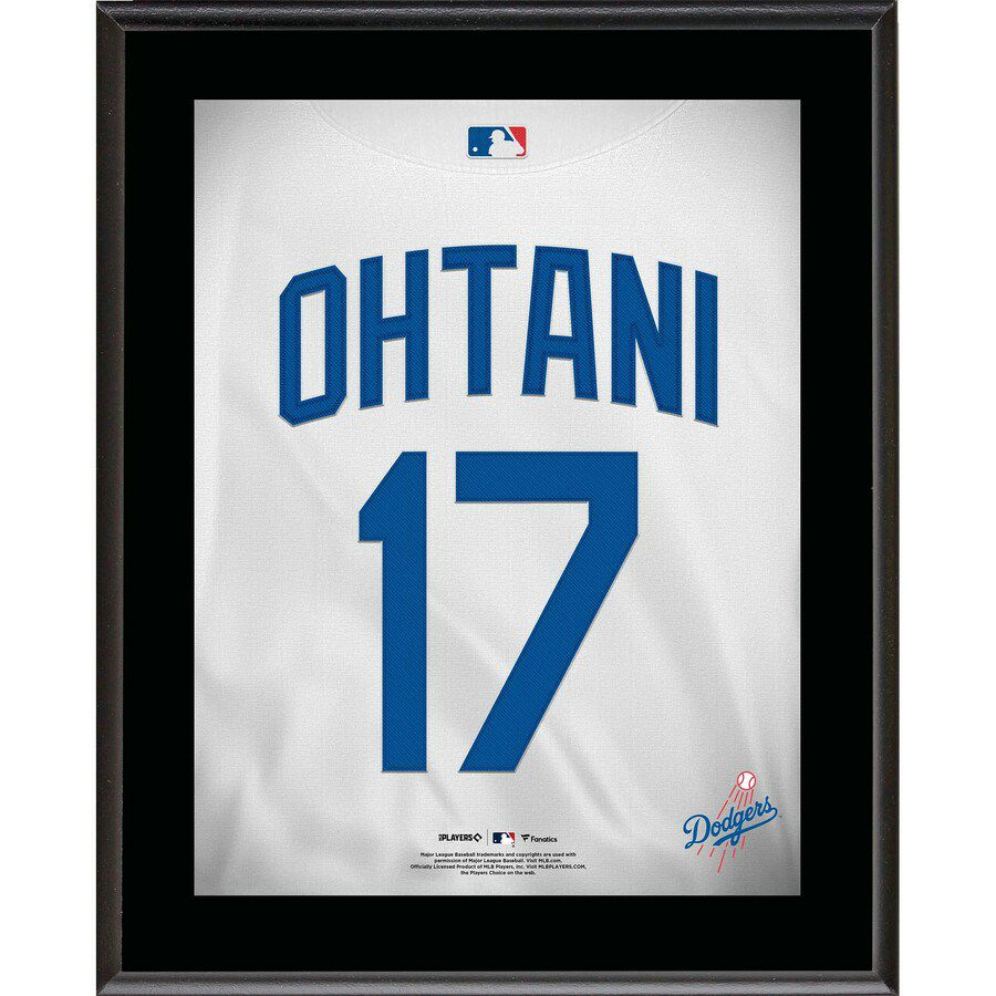 MLB 大谷翔平 ドジャース フォトフレーム 10.5 X 13 Jersey Number 