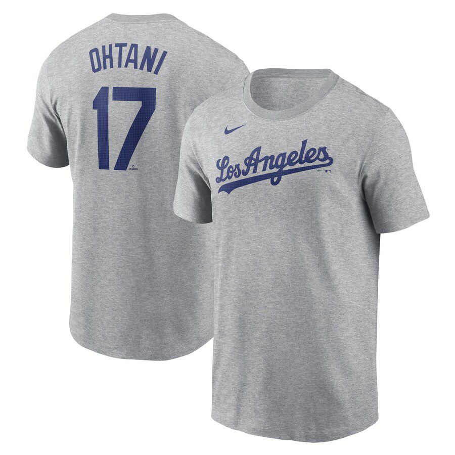 MLB 大谷翔平 ドジャース Tシャツ 2024 ネーム&ナンバー T-Shirt 