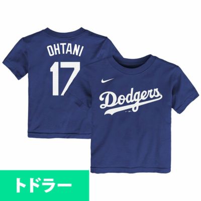MLB 大谷翔平 ドジャース Tシャツ キッズ ユース Toddler ネーム&ナンバー T-Shirt ナイキ/Nike ロイヤル
