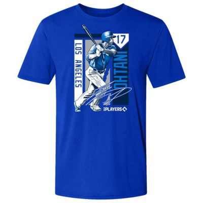 MLB 大谷翔平 ドジャース Tシャツ ユニセックス Unisex Colorblock T-Shirt Coed Sportswear ロイヤル