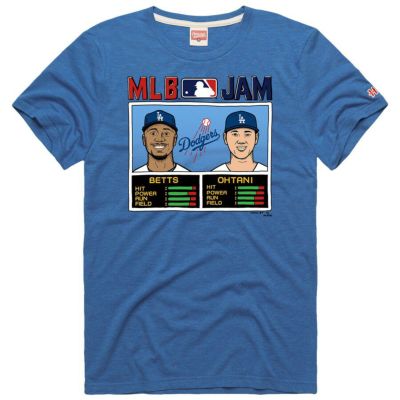 MLB 大谷翔平 ムーキー・ベッツ ドジャース Tシャツ オマージュ MLB Jam T-Shirt Homage ロイヤル