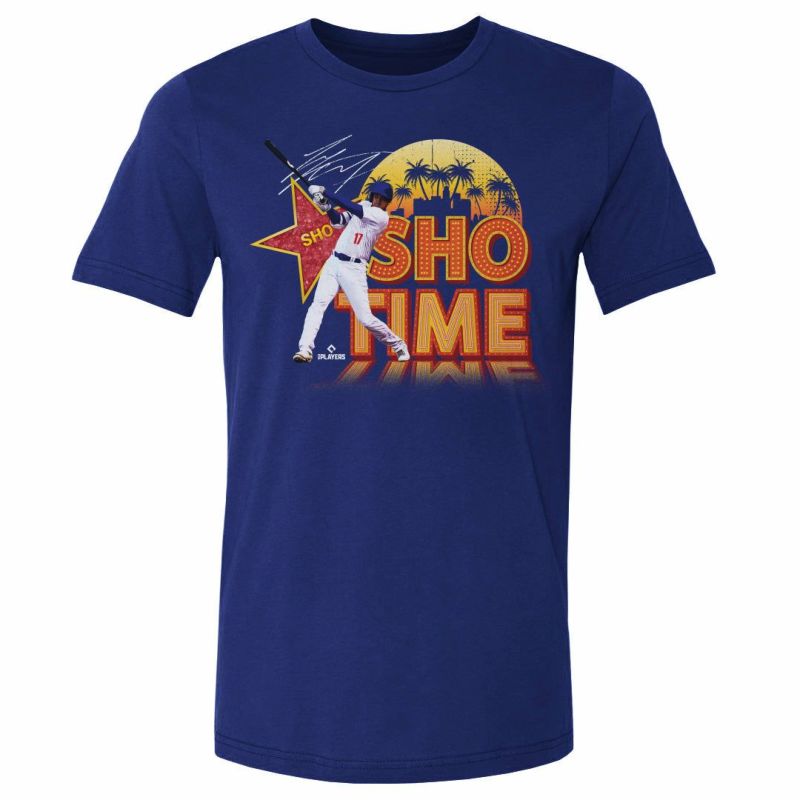 MLB 大谷翔平 ドジャース Tシャツ Los Angeles D Sho Time Sign