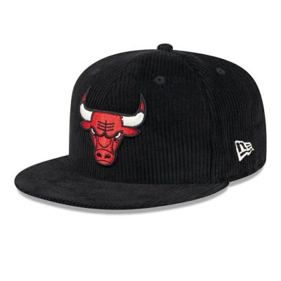 NBA シカゴ・ブルズ キャップ コーデュロイ レターマンピンズ Corduroy Letterman Pin Cap ニューエラ/New Era ブラック