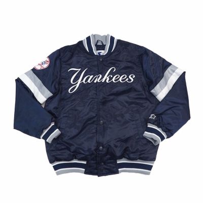 MLB ヤンキース ジャケット Home Game Varsity Jacket スタジャン STARTER ネイビー