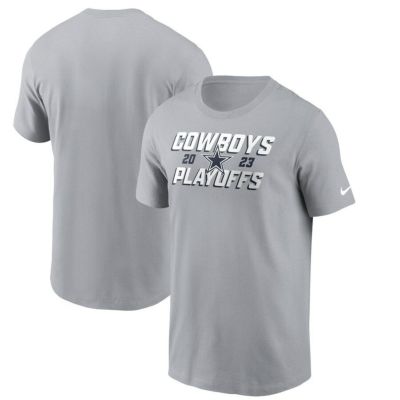 NFL カウボーイズ Tシャツ NFL プレーオフ進出記念 2023 Iconic ナイキ/Nike グレー