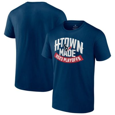 NFL テキサンズ パーカー NFL プレーオフ進出記念 2023 H-Town Made Fanatics Branded ネイビー