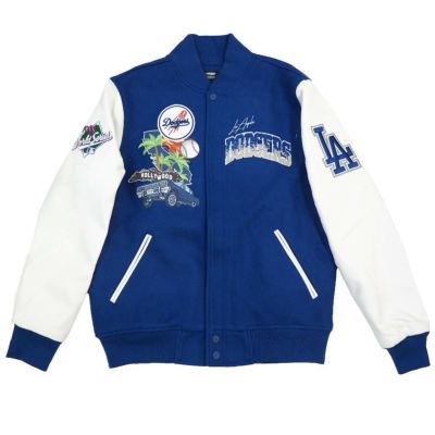 MLB ドジャース ジャケット Old English サテン Jacket Pro Standard 