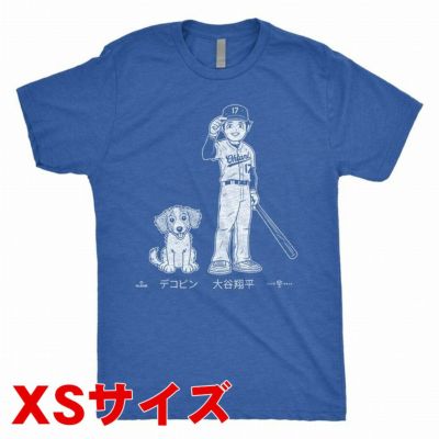 海外限定版】MLB 大谷翔平 ドジャース Tシャツ Decoy T-Shirt 犬 