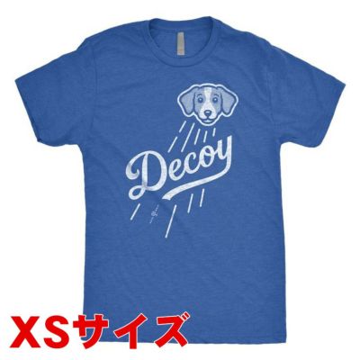 【海外限定版】MLB 大谷翔平 ドジャース Tシャツ Decoy Dog T-Shirt RotoWear ロイヤル