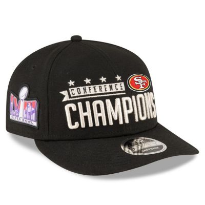 NFL 49ers キャップ 2023 NFC 優勝記念 ロッカールーム Low Profile 9FIFTY Snapback Hat ニューエラ/New Era ブラック