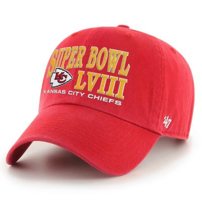 NFL チーフス キャップ 2023 AFC 優勝記念 Clean Up Adjustable Hat
