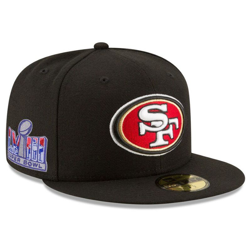 NFL 49ers キャップ 第58回スーパーボウル進出記念 Side Patch 59FIFTY