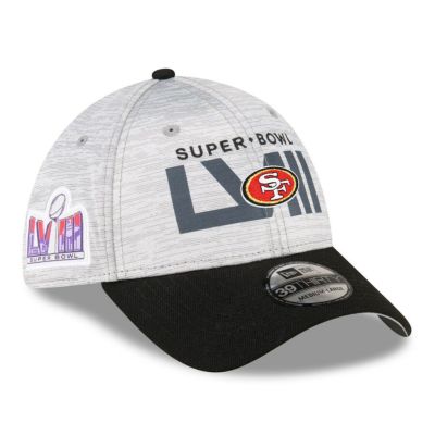 NFL 49ers キャップ 第58回スーパーボウル進出記念 39THIRTY Flex Fit Hat ニューエラ/New Era Heather Gray/Black
