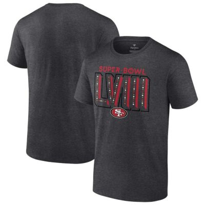 NFL 49ers Tシャツ 第58回スーパーボウル進出記念 Local Team T-Shirt Fanatics Branded ヘザーチャコール