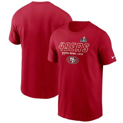 NFL 49ers Tシャツ 第58回スーパーボウル進出記念 Iconic T-Shirt ナイキ/Nike スカーレット